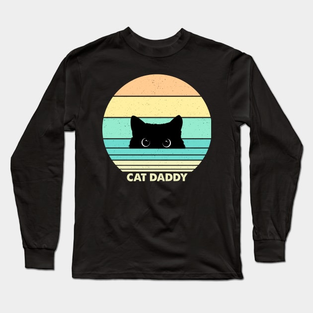 Cat Daddy Pajamas Long Sleeve T-Shirt by Youssef El aroui